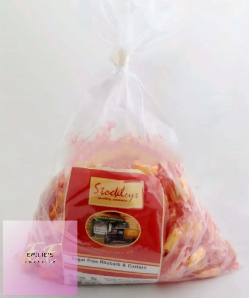 Sugar Free Rhubarb & Custard (Stockleys) 2Kg