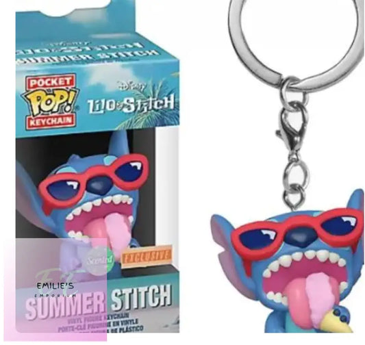 Summer Stitch Funko Key Ring