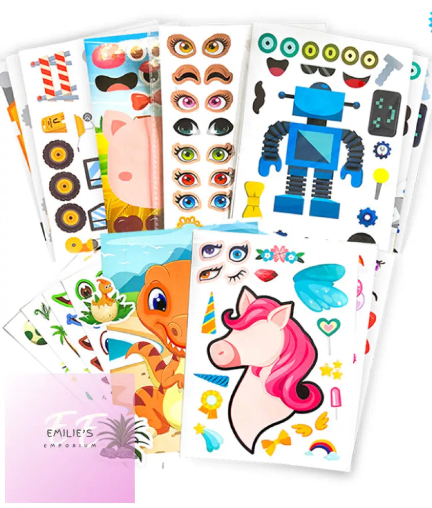 Super Fun Multi Sticker Scene Mix X40