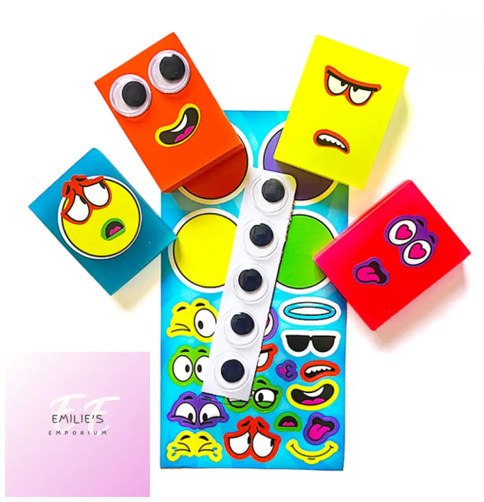 Super Funny Face Eraser Set