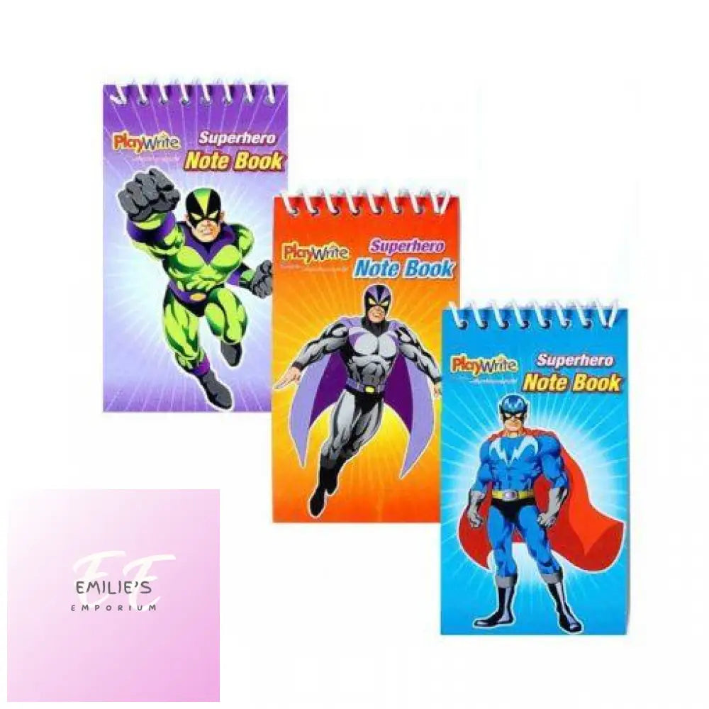 Super Hero Mini Notebook