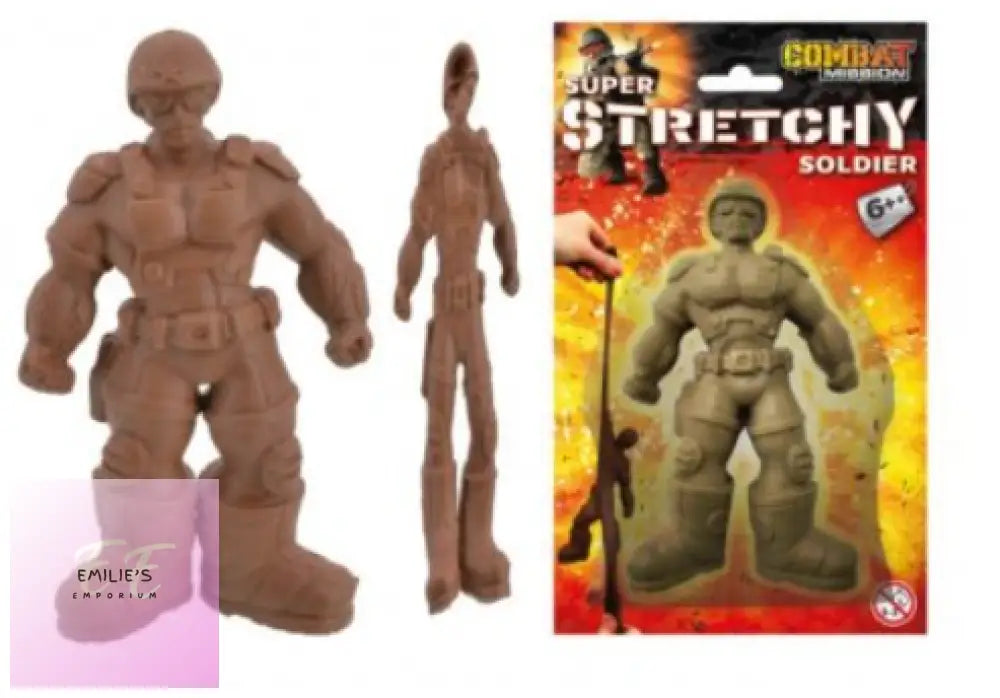 Super Stretchy Squeeze Squishy Soldier Combat Mission X6