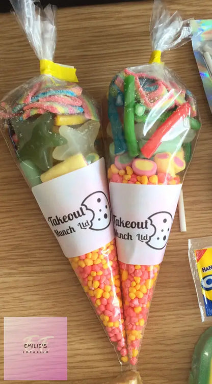 Sweet Cones - Filled With Sweets