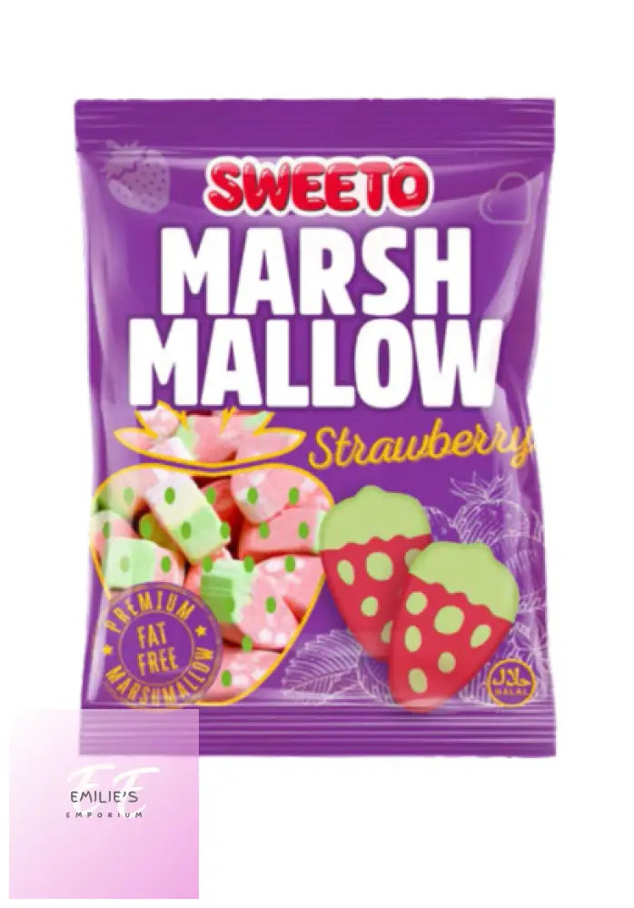 Sweeto Strawberry Marshmallows 12X140G