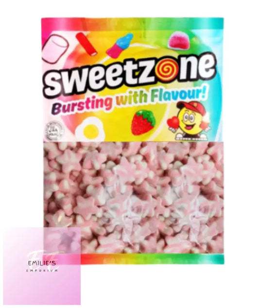 Sweetzone Fizzy Pink Stars 1Kg