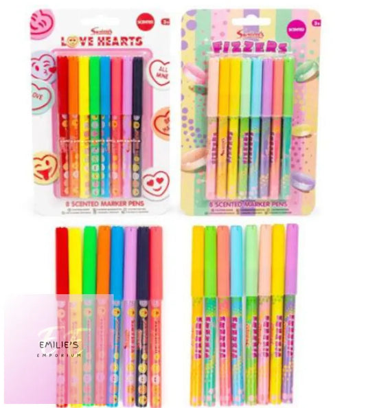 Swizzels 8 Pack Scented Marker Pens X12