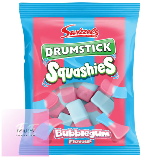 Swizzels Drumstick Squashies Bags Bubblegum 10 X 160G (Bundle)