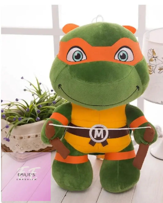 Teenage Mutant Ninja Turtle Michelangelo Plush Toys 35Cm