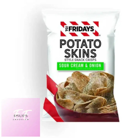 Tgi Fridays Sour Cream & Onion Potato Skins 3Oz/85G – Pack Of 6