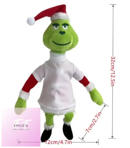 The Grinch Wearing T-Shirt Plush Toy 32Cm