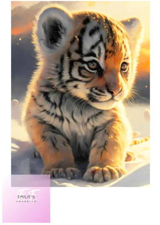 Tiger Cub Diamond Art