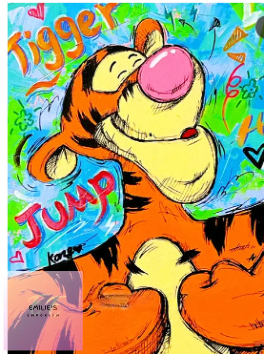 Tigger Jump Diamond Art