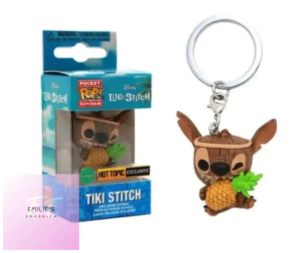 Tiki Stitch Funko Key Ring