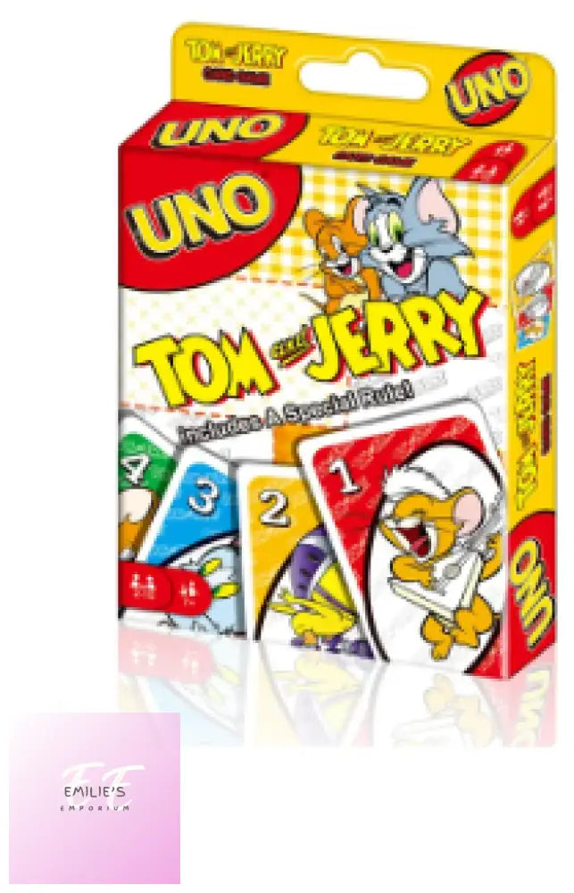 Tom & Jerry Uno Card Game