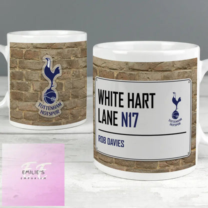 Tottenham Hotspur Street Sign Mug