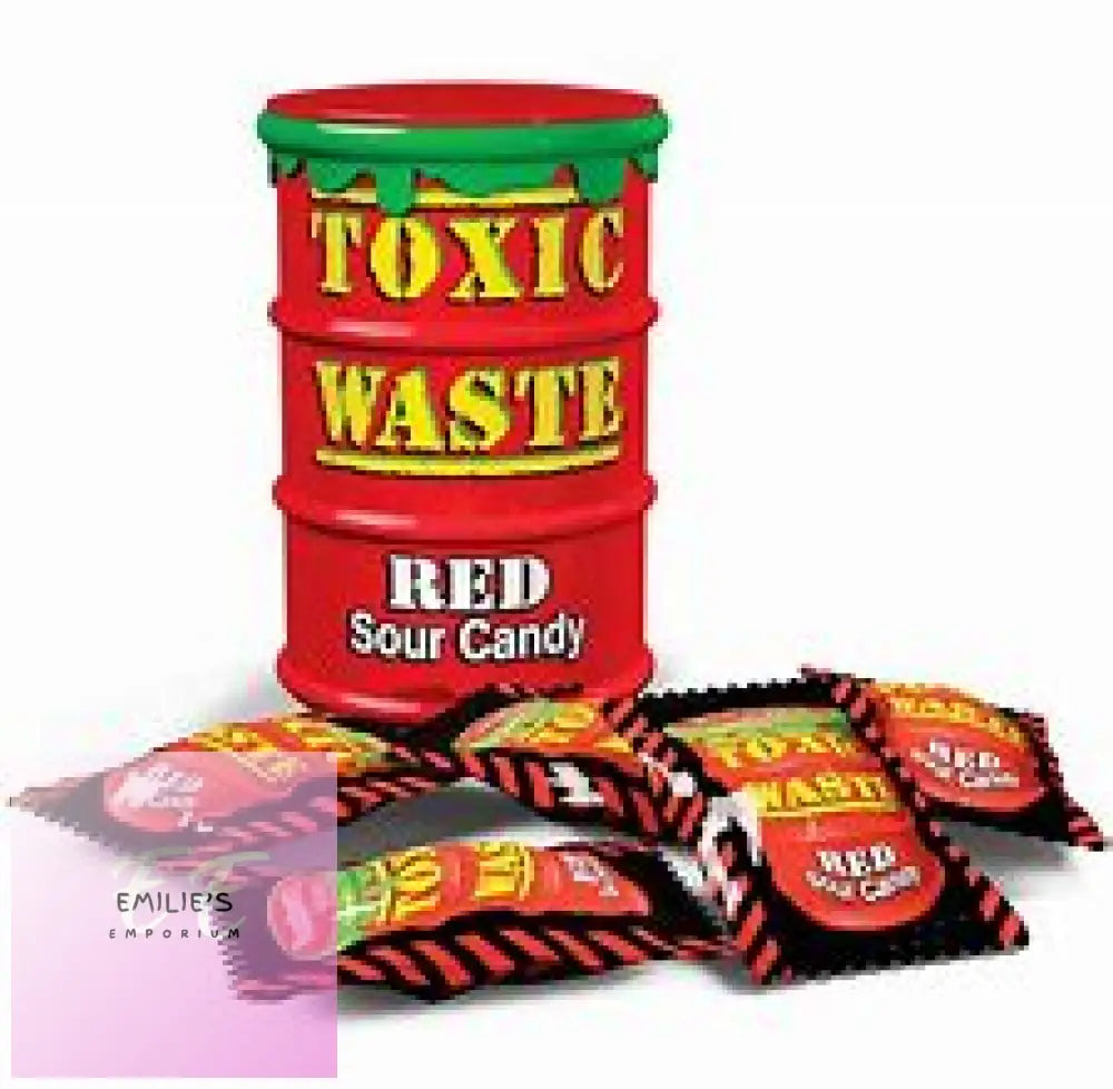 Toxic Waste Drum - Choice Of Colour Drum Single Red