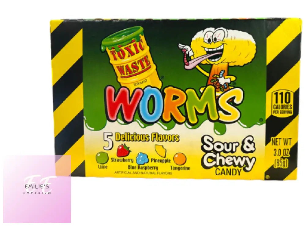 Toxic Waste Worms Theatre Box 85G