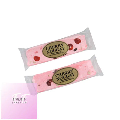 Traditional Confectionery Cherry Nougat Bars 16 Count