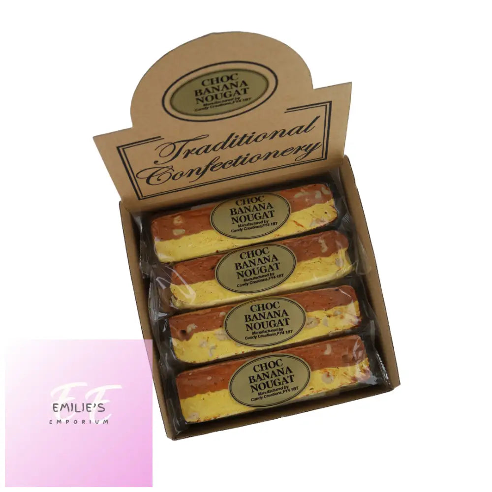 Traditional Confectionery Chocolate And Banana Bars 16 Count