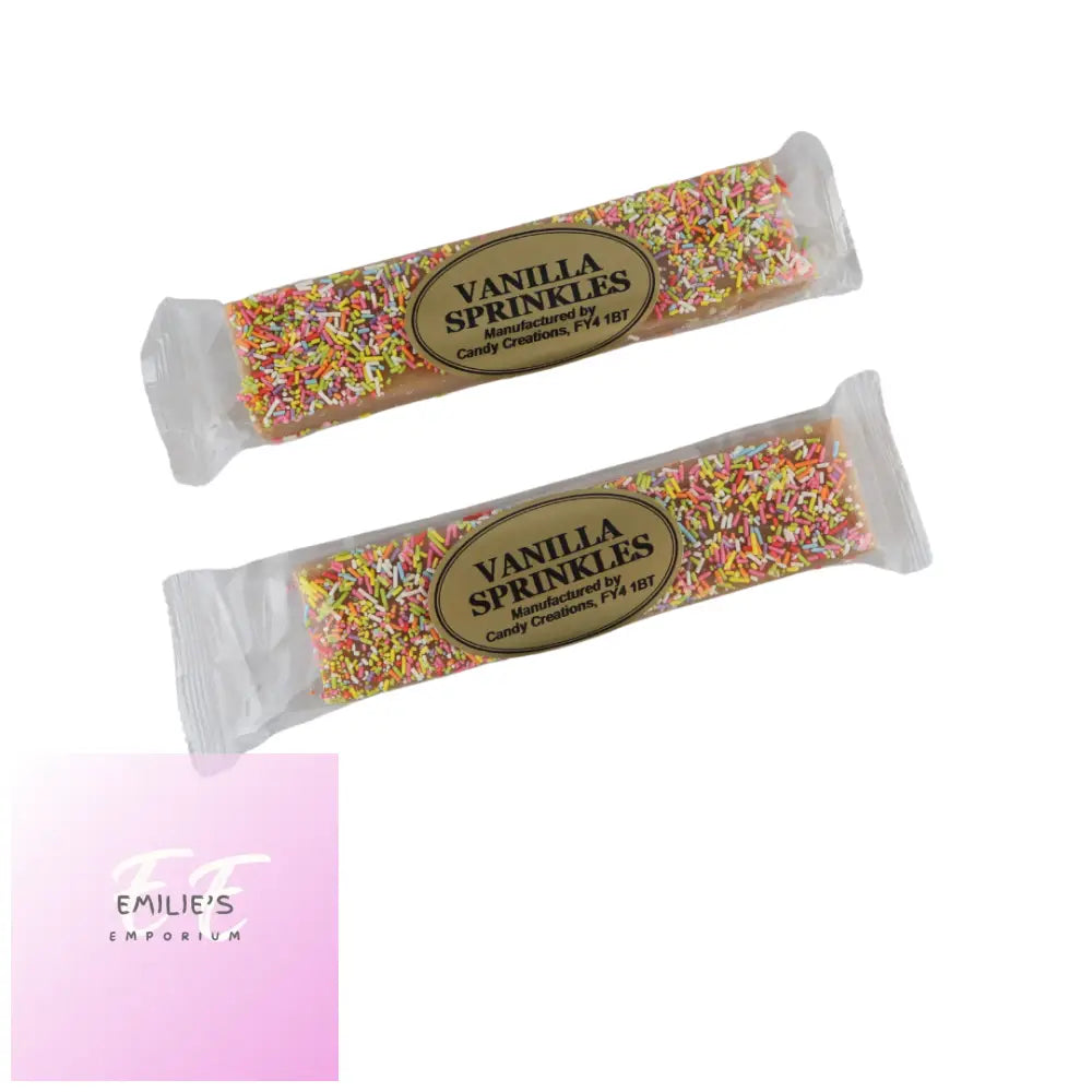 Traditional Confectionery Vanilla Sprinkle Bars 16 Count