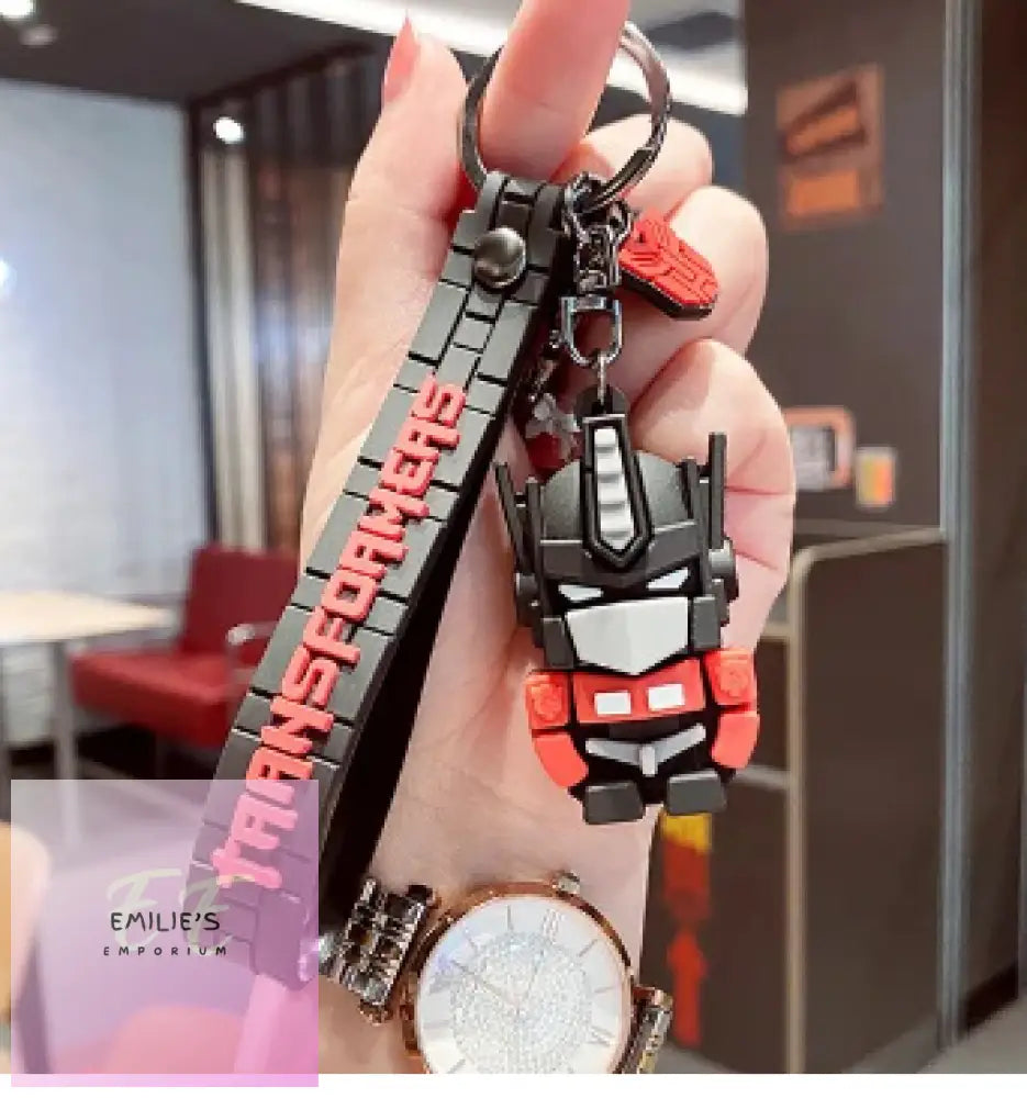 Transformer Black Key Ring