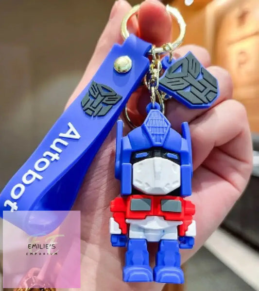 Transformer Blue Autobot Key Ring