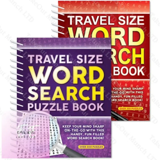 Travel Size Word Search Book