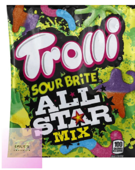 Trolli Sour Brite All Star Mix 4.25Oz/120G – Pack Of 12