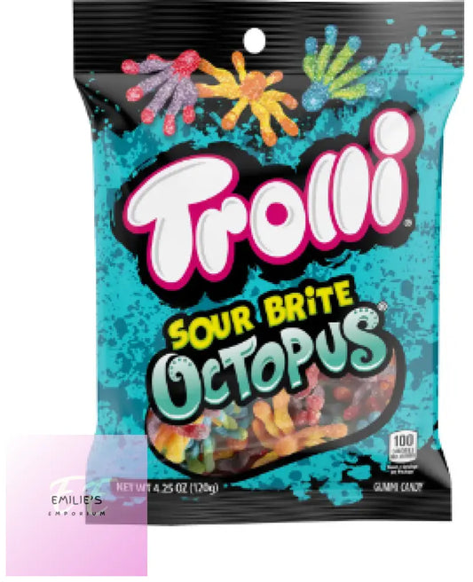 Trolli Sour Brite Octopus 4.25Oz/120G – Pack Of 12