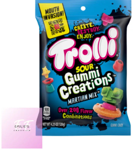 Trolli Sour Gummi Creations 4.25Oz/120G – Pack Of 12