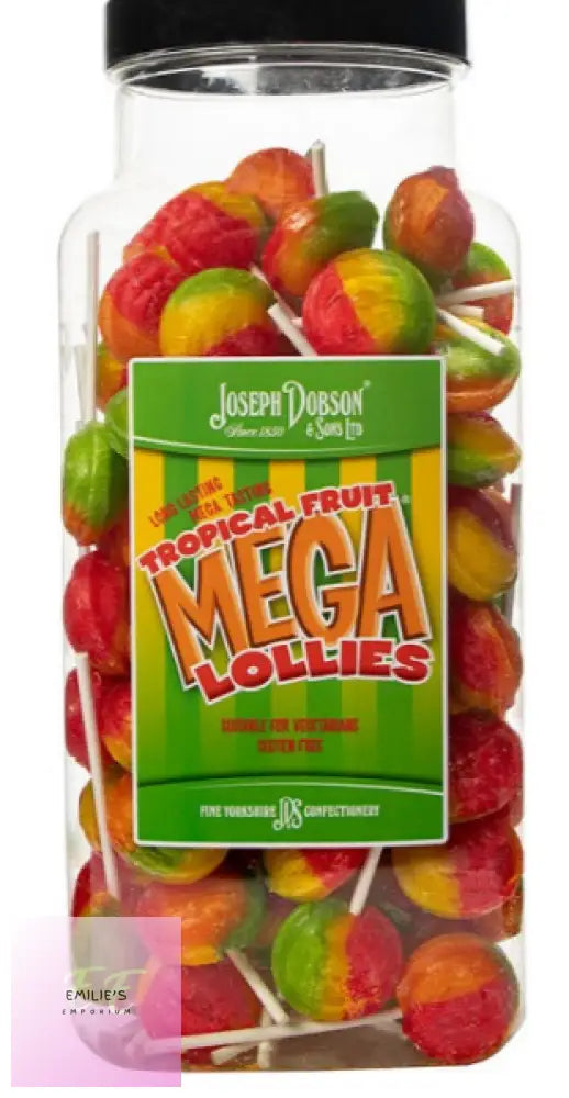Tropical Fruit Mega Lolly (Dobsons) 90 Count