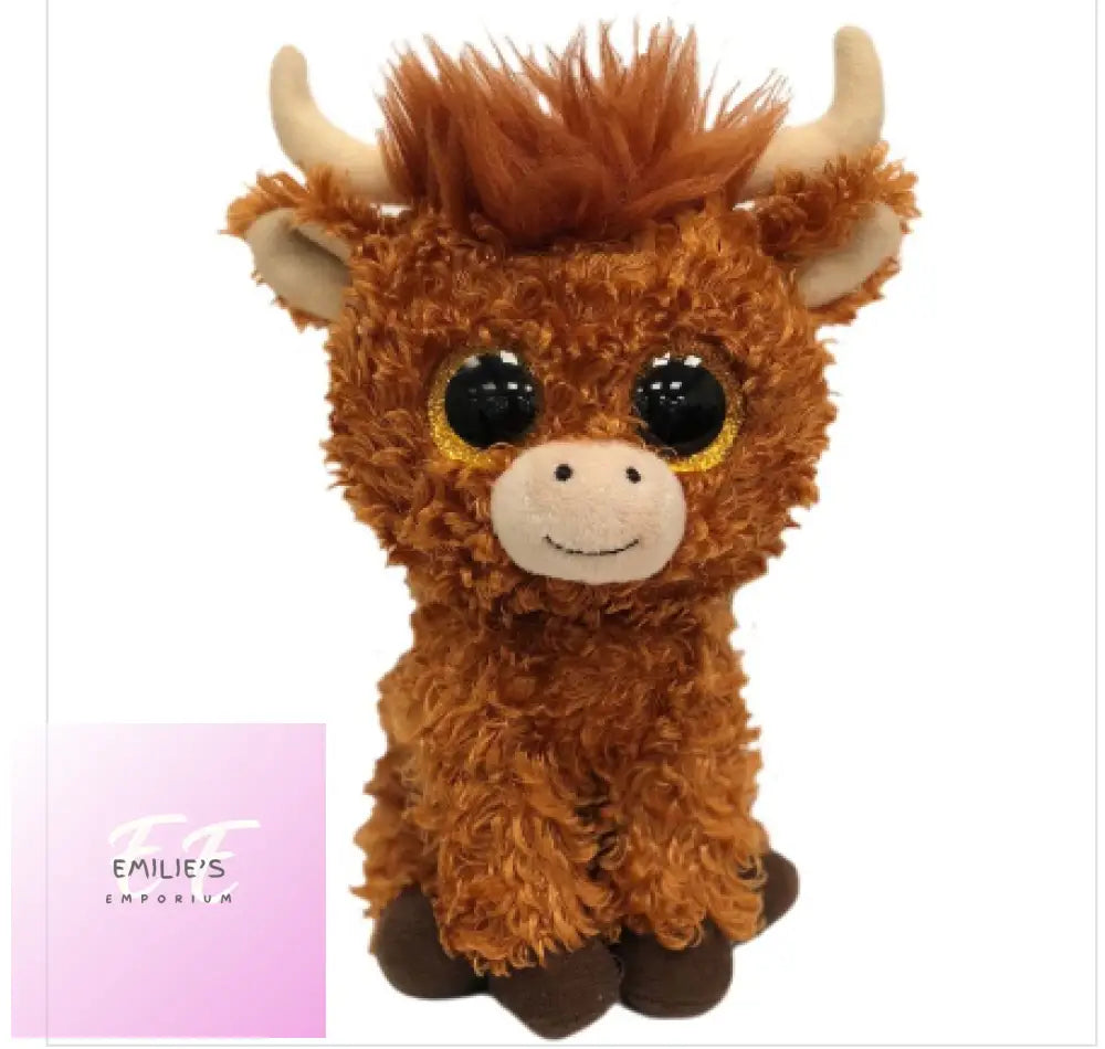 Ty Angus The Highland Cow Beanie Boo Regular Size