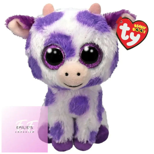 Ty Beanie Boo Regular Size - Ethel The Cow