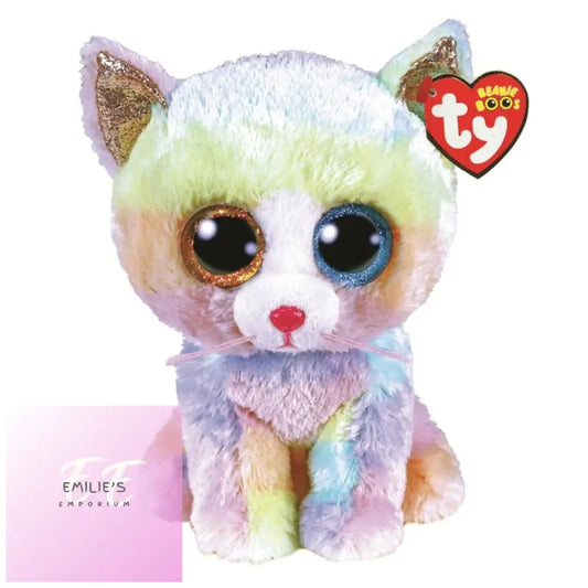 Ty Beanie Boo Regular Size - Heather The Cat