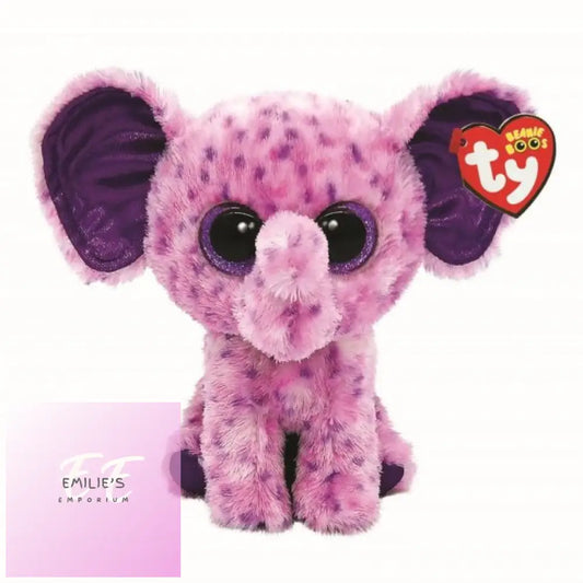 Ty Eva The Elephant Beanie Boo - Regular Size