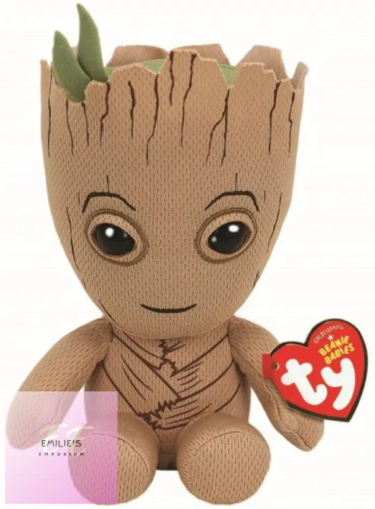 Ty Marvel Groot Beanie Babies Regular Size