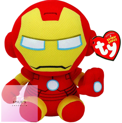 Ty Beanies Marvel Iron Man Approximately 8