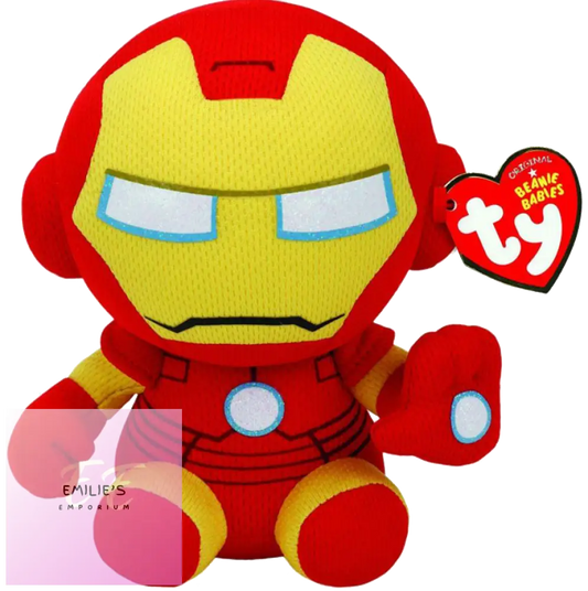 Ty Beanies Marvel Iron Man Approximately 8