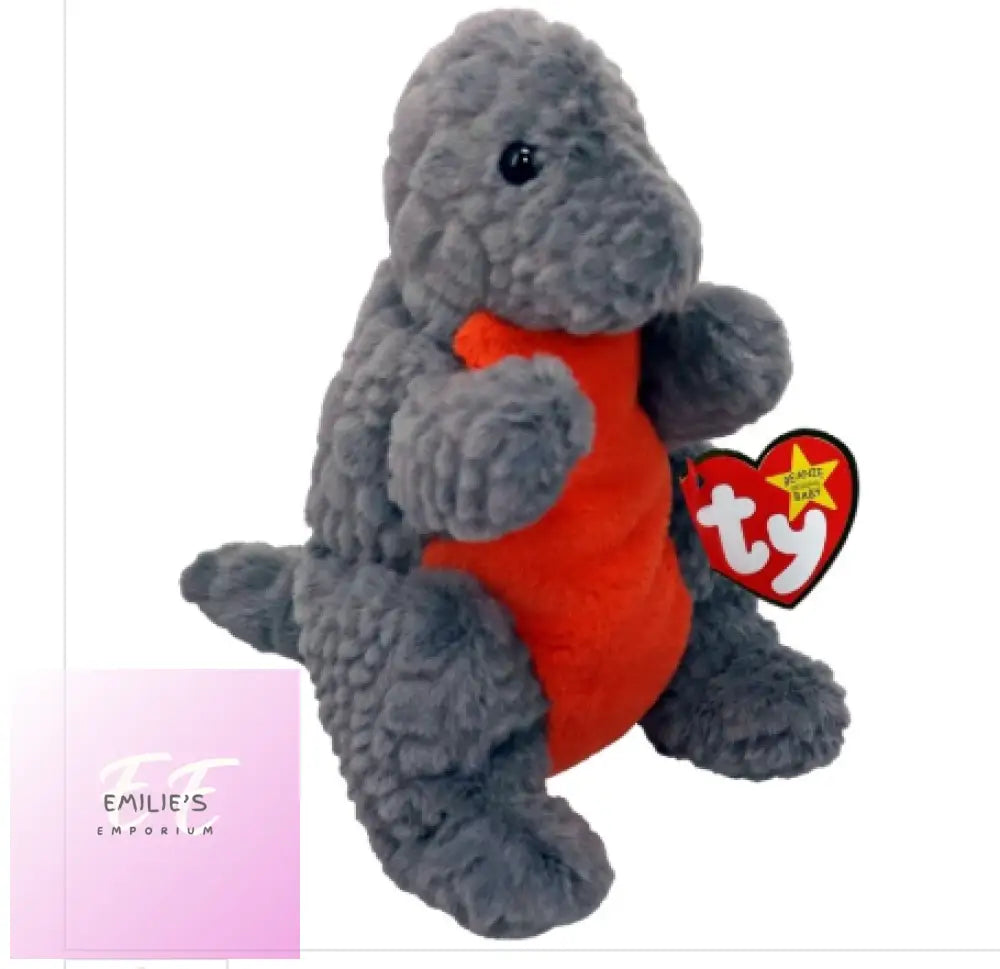 Ty Original Beanie Baby Plush - Emmett The Dinosaur (Beanie Babies)