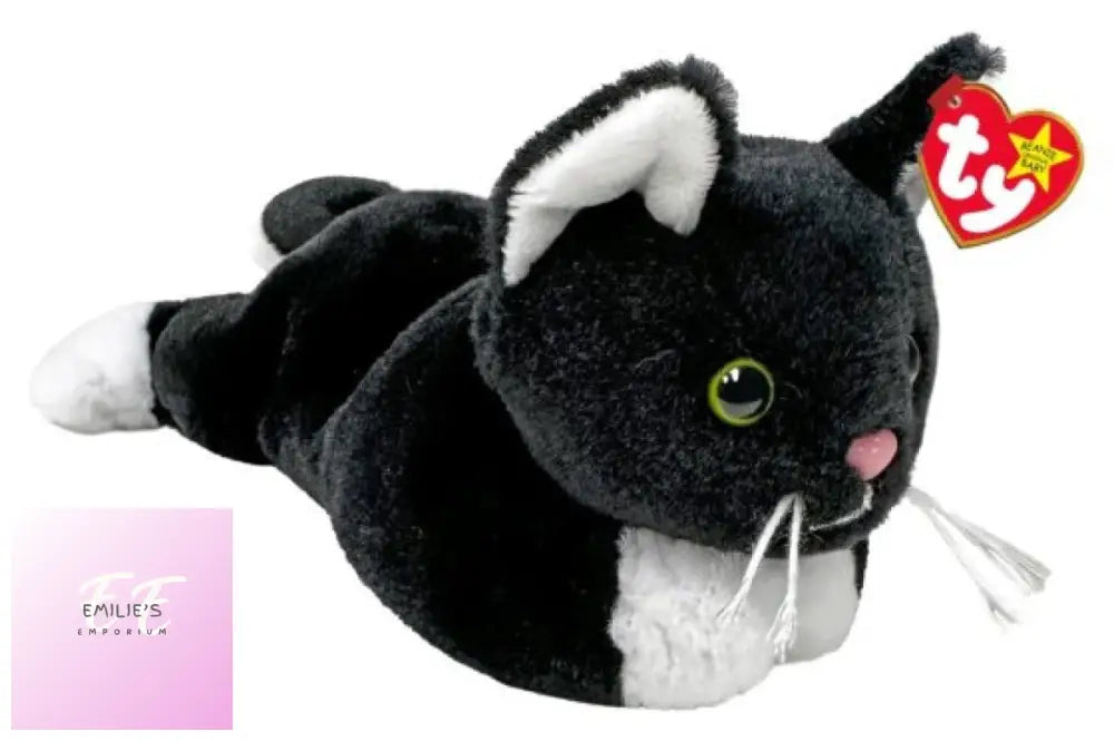 Ty Original Beanie Baby Plush - Zip The Cat Ii (Babies)