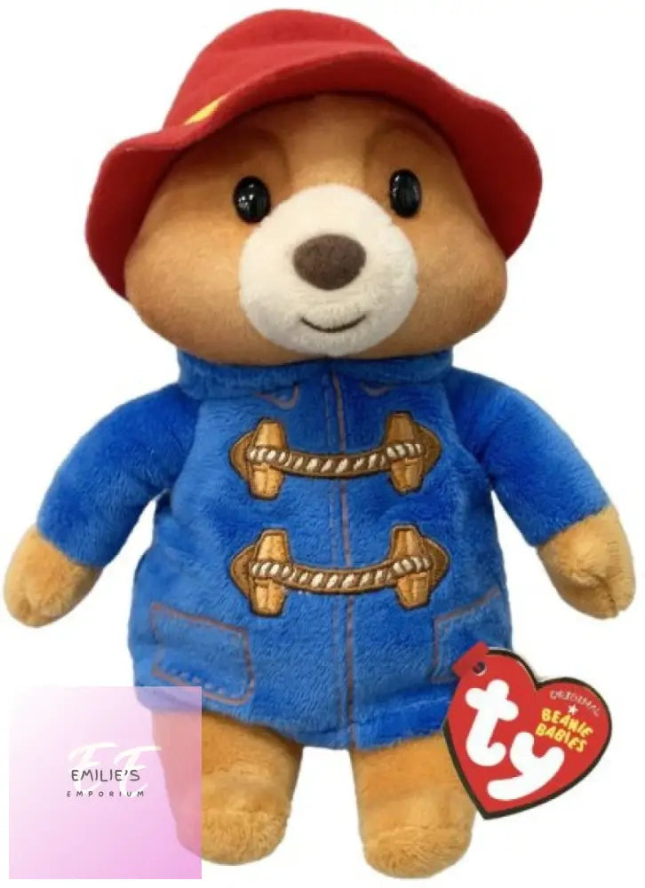 Ty Paddington Bear Original Beanie Babies Regular Size