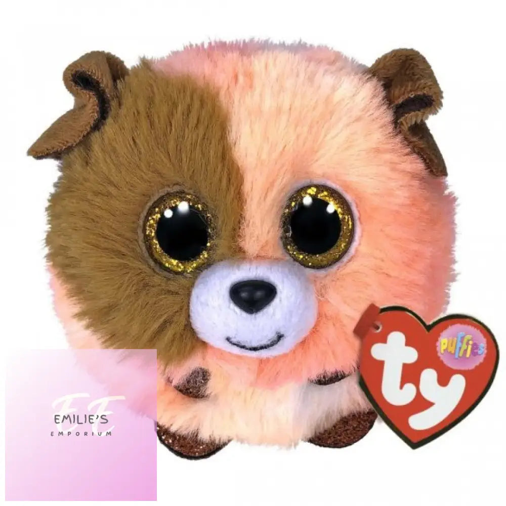 Ty Puffies Mandarin Dog Plush