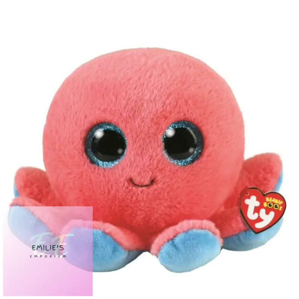 Ty Sheldon The Octopus Beanie Boo Regular Size