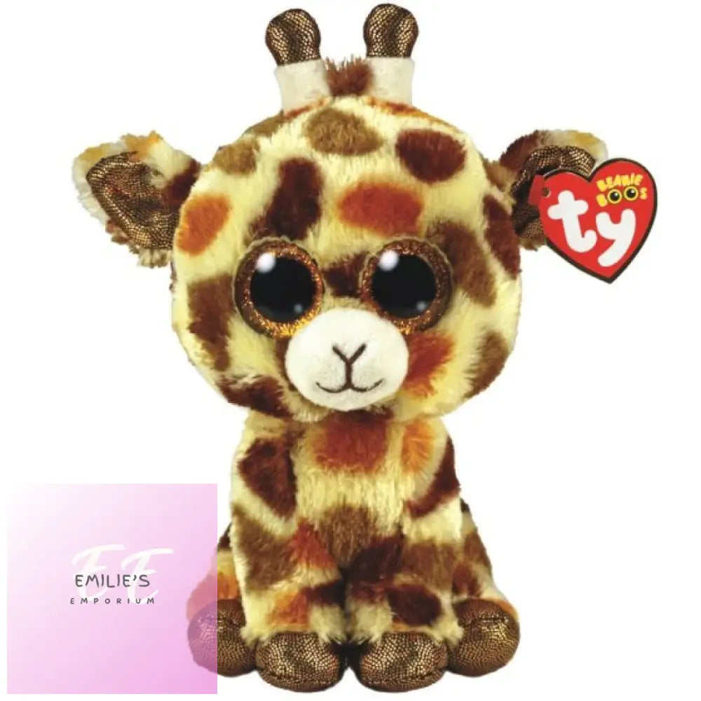 Ty Stilts The Giraffe Beanie Boo Regular Size