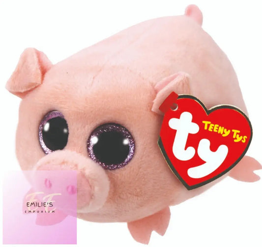Ty Teeny Ty Curly The Pig Plush