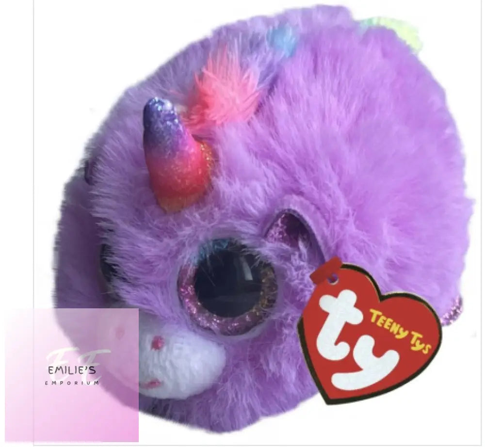 Ty Teeny Ty Rosette The Unicorn Plush