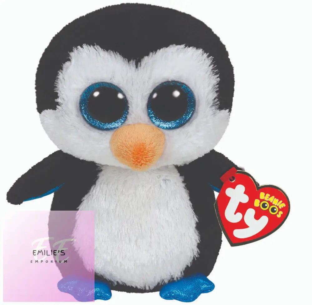 Ty Waddles The Penguin Beanie Boo Regular Size