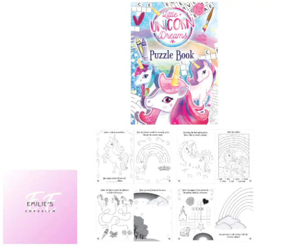 Unicorn Party Gift Bag Pre Filled - Includes 4 Items (T)