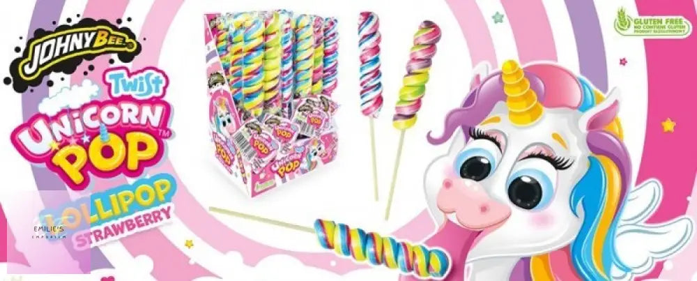 Unicorn Twist Lolly (Johny Bee) X24