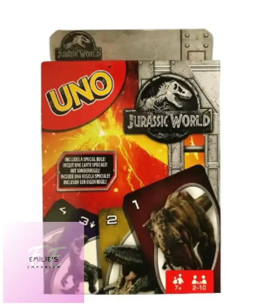 Uno Jurassic World Card Game